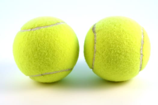 A pair of tennis ball