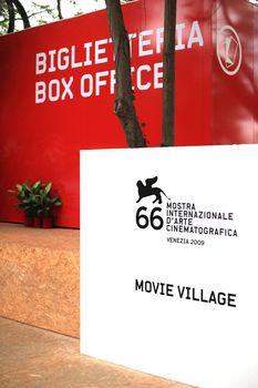 Movie village, entrance