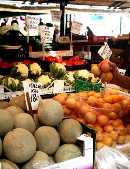 Fruit market, Venice