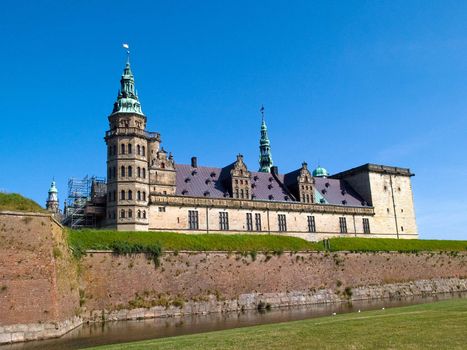 Kronborg Castle of Hamlet  by William Shakespeare Elsinore  Helsingor Denmark