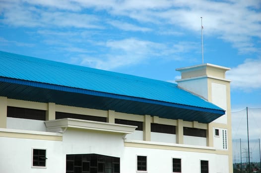 sport hall with modern design and architecture
