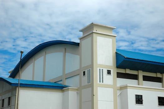 sport hall with modern design and architecture