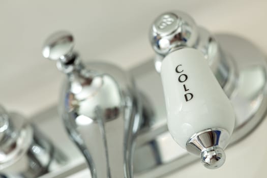 Abstract of Classic Chrome Sink Faucet