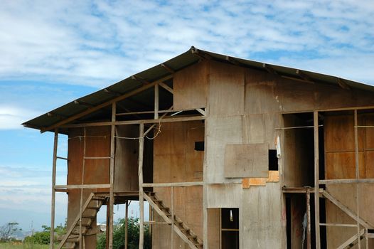 temporary worker house for living during projects