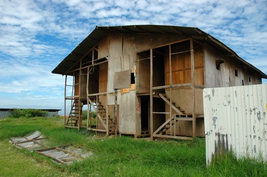 temporary worker house for living during projects
