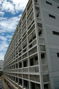 university building with modern design and architecture

