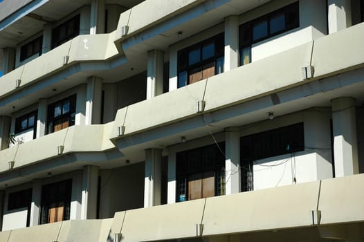 university building with modern design and architecture
