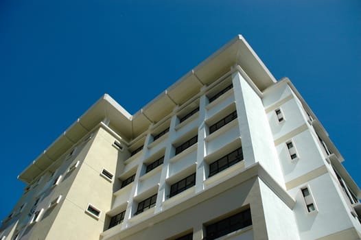 university building with modern design and architecture
