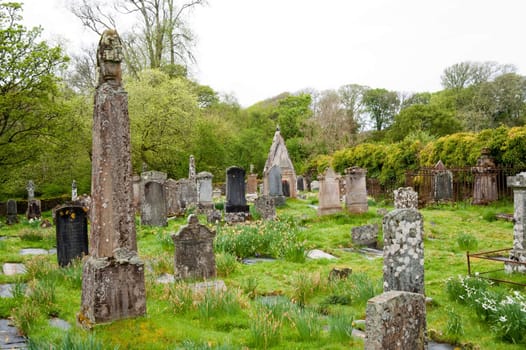 Cemetery on the isle of Islay