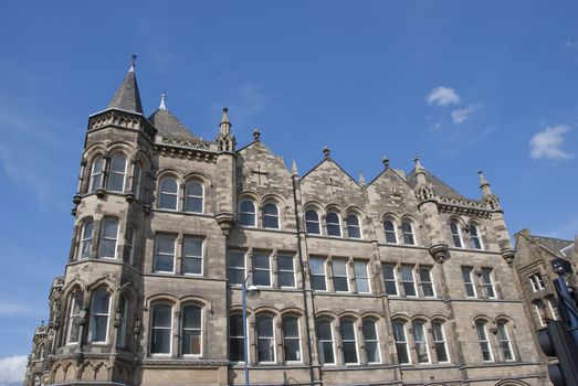 A Nineteenth Century Ornate Office Block in a Yorkshire Town
