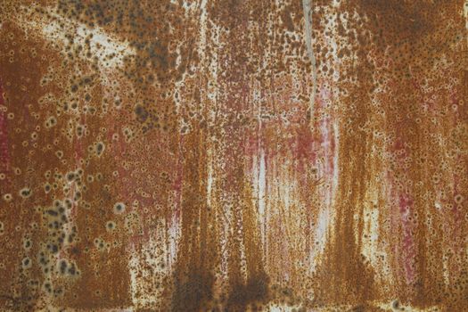 background or texture of a red rusty metal