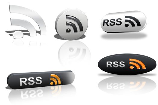 Button Set - RSS