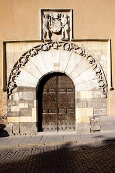 house''s detail, Segovia, Castile and Leon, Spain