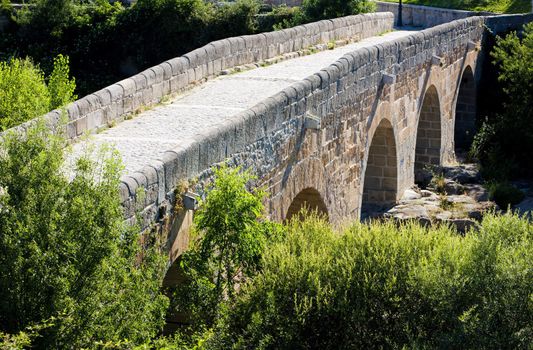 bridge, Avila, Castile and Leon, Spain