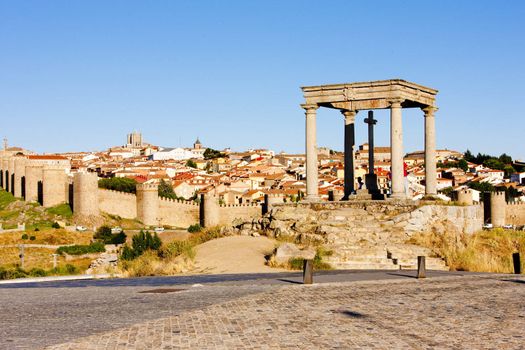 Los cuatro postes (the four poles), Avila, Castile and Leon, Spain