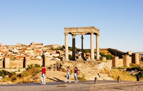 Los cuatro postes (the four poles), Avila, Castile and Leon, Spain