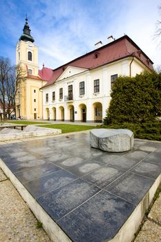 town hall with museum, Brezno, Slovakia