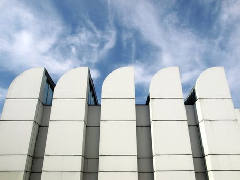 Modern architecture in Berlin in Germany (Deutschland)