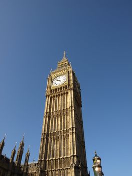 Big Ben at the Houses of Parliament, Westminster Palace, London, UK