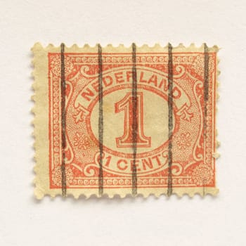 Stamp of the Netherlands (in European Union)