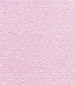 Pink bubble wrap sheet useful as a background