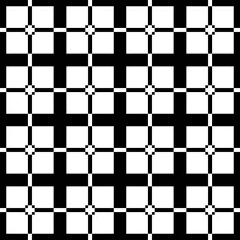 seamless texture of lines, cubes and crosses