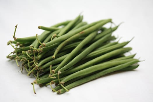 haricots verts - common green beans, one of the easiest vegetables to prepare and very suitable for fushion cooking