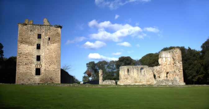 Spynie Palace, near Elgin in the north of Scotland.