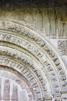 image of the detail of an old door