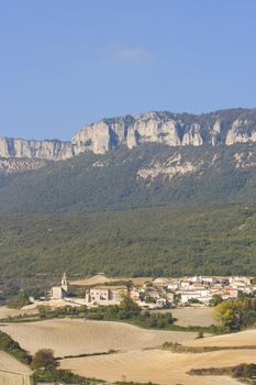 image of a colourfull landscape and some mountains