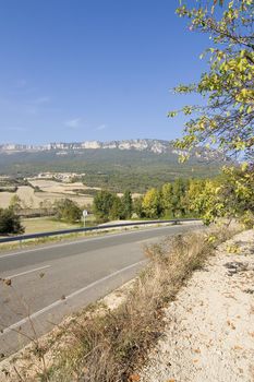 image of a colourfull landscape and some mountains