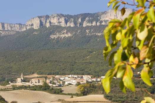 image of a colourfull landscape and some mountains