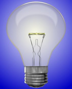 illustration of a bulb