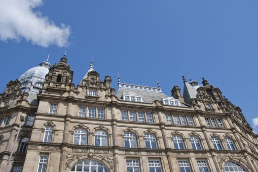 Stone Built English City Market Hall