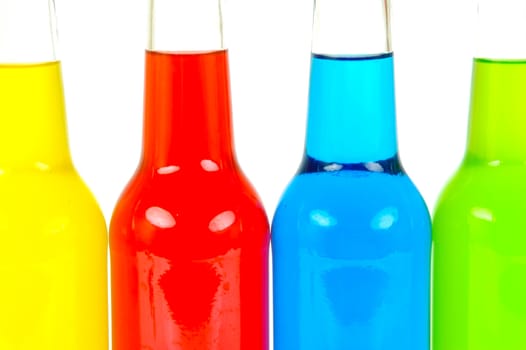 Alco Pop premix alcoholic drinks isolated against a white background