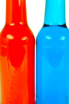 Alco Pop premix alcoholic drinks isolated against a white background