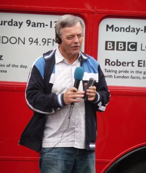 Central London - September 13: Tony Blackburn at the River Thames Festival  September 13th, 2009 in Central London.