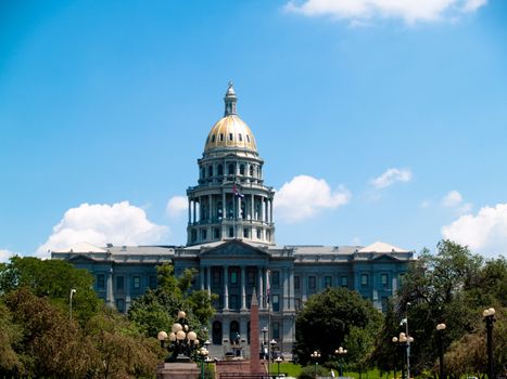 State Capital building in the city of Denver, CO