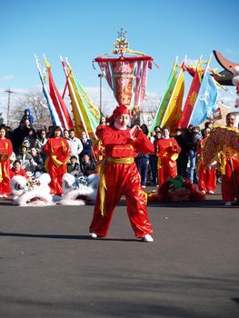Chinese New Year Celebration,  Denver Colorado, 2005 - Editorial Use