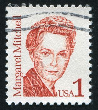 UNITED STATES - CIRCA 1986: stamp printed by United states, shows Margaret Mitchell, circa 1986