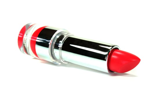 Lipstick on a white background