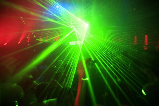 Night Club Music Event Party Laser Lights Background