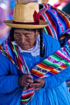 Cusco , Peru - May 27 : Peruvian woman in a market in Cusco Peru , May 27 2011