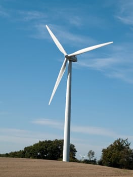 Alternative energy modern turbine wind electricity mill