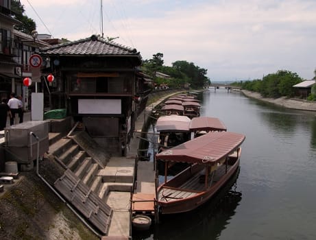  Aspect from a rural touristic Japanese area in Uji-a famous tea culture region.         