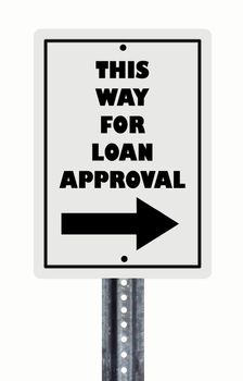 Photo of traffic sign turned into a conceptual financial services sign.  Great for any financial, banking or business themes.