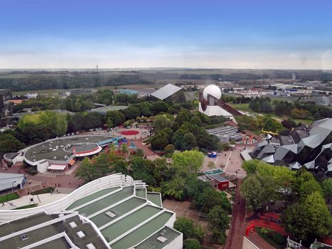 an attraction park in France