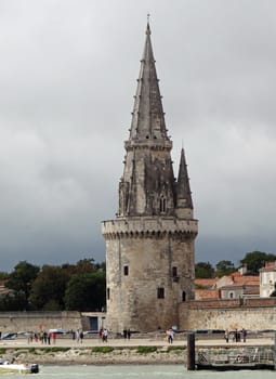 Old prison in La Rochelle, France