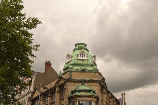 An Ornate Dome on a historic building in Yorkshire England