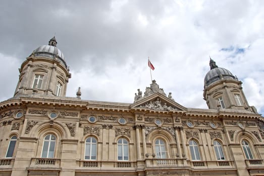 An Ornately Decorated Neo Classical Building in Yorkshire England